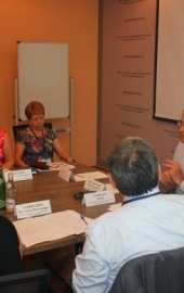 סדנאת שולחן עגול עם שר הבריאות הקודם של אסטרחן- איגור קטיאקובסאי